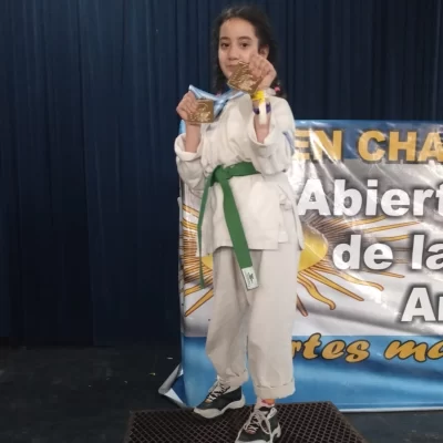 Noa Gauto brilló en Cordoba y aseguró su plaza al Mundial de Artes Marciales 2026