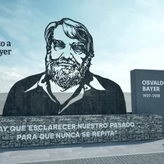 Monumento a Osvaldo Bayer: cómo es el nuevo proyecto escultórico que se emplazará en Santa Cruz