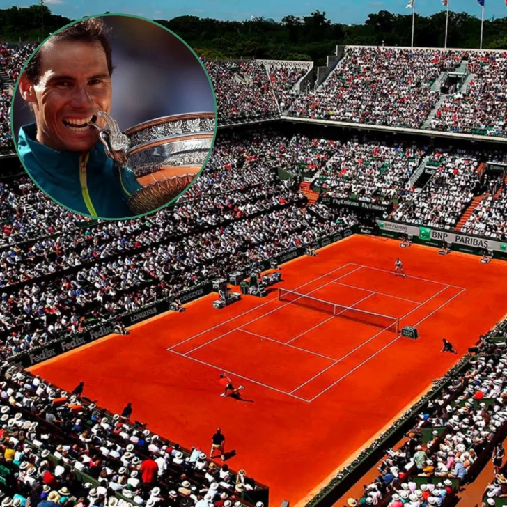 Con 11 tenistas argentinos en París arranca Roland Garros que homenajeará hoy a su rey Rafael Nadal