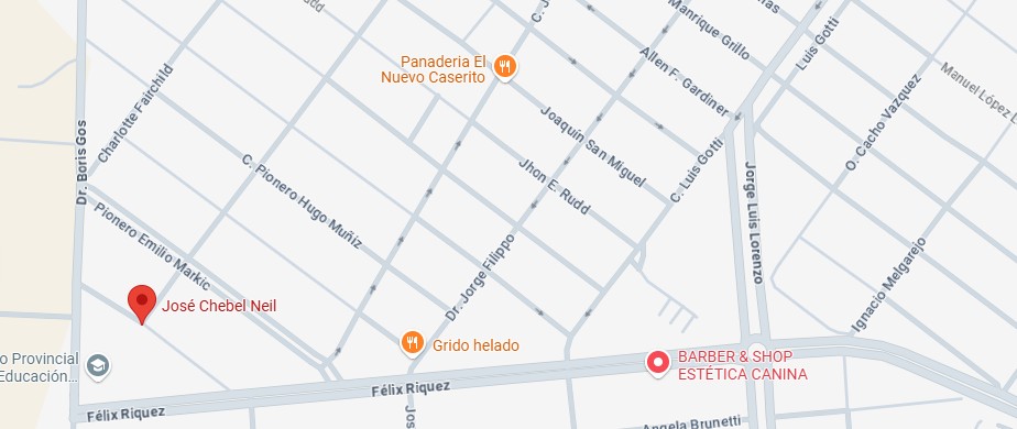  El brutal ataque ocurrió en calle José Chebel Neil, frente al Secundario N° 36.