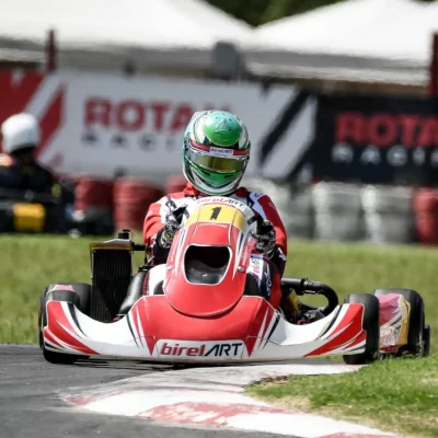 Rotax Argentina: Thiago Díaz remó desde el fondo y culminó quinto en Baradero