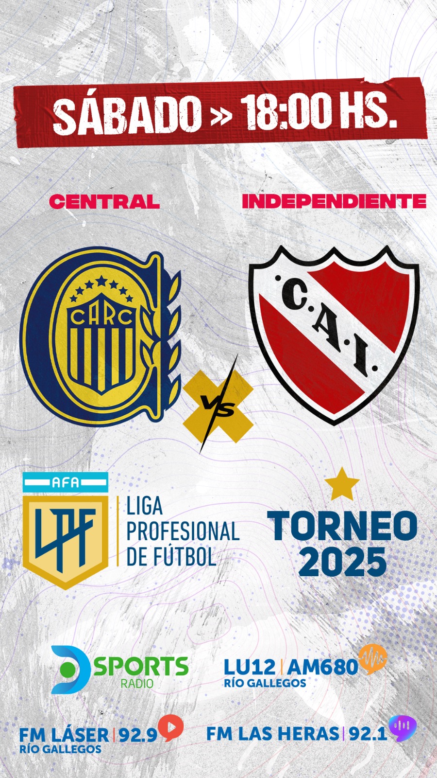 Pelota Libre o Fútbol Libre: dónde ver en vivo Rosario Central vs. Independiente por el Torneo Apertura