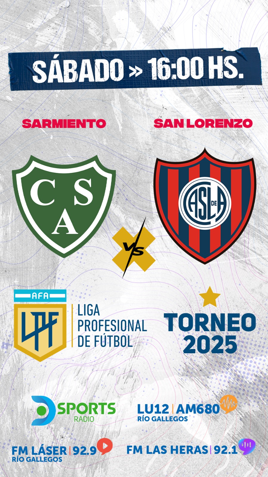 Pelota Libre o Fútbol Libre: dónde ver en vivo Sarmiento vs. San Lorenzo por el Torneo Apertura
