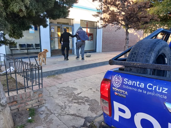 Lo atraparon robando elementos del baño de una casa de Pico Truncado y quedó detenido