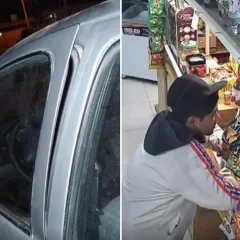 Barreteó la puerta de un auto, robó una billetera e hizo compras con la tarjeta: “Es una rata”