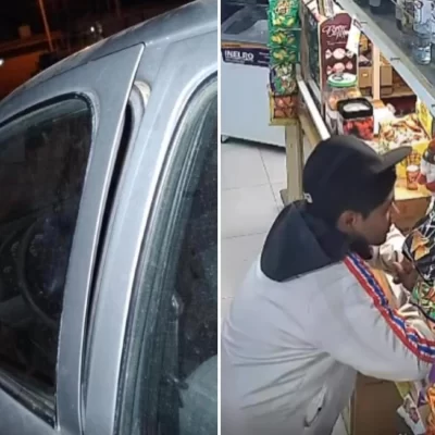 Barreteó la puerta de un auto, robó una billetera e hizo compras con la tarjeta: “Es una rata”