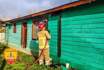 Un desperfecto eléctrico provocó un principio en una vivienda de El Calafate