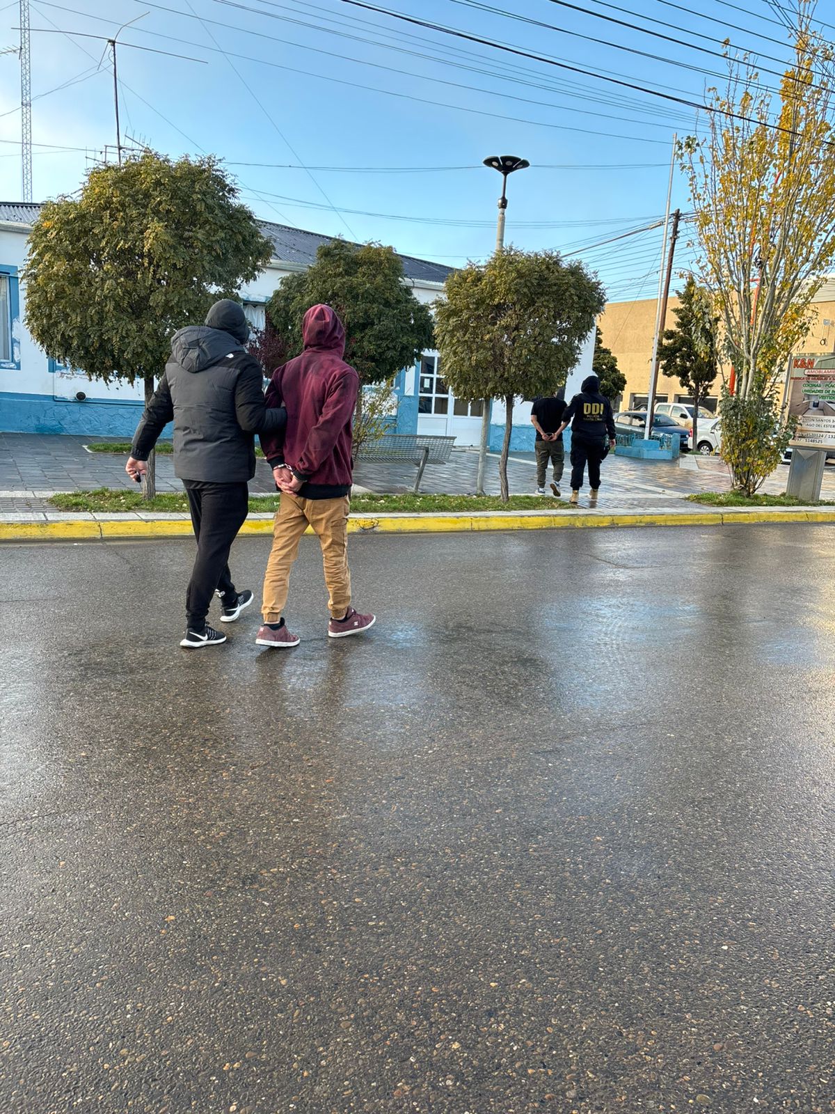  Uno de los demorados. FOTO: POLICÍA DE SANTA CRUZ.