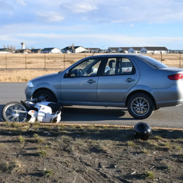 Un integrante del Ejército Argentino con lesiones tras un incidente vial en la autovía 17 de Octubre