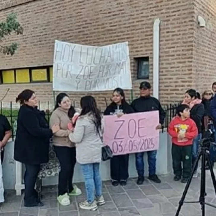 Pedido de justicia por la beba Zoe: “Es muy doloroso porque se podría haber evitado”, dijo la abuela