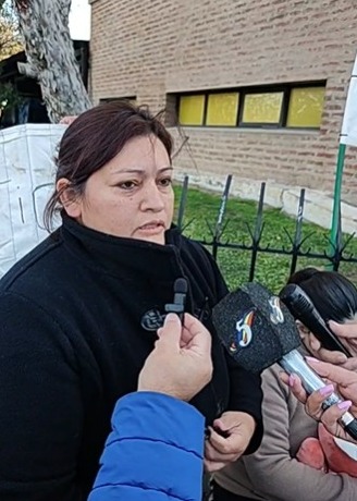 La abuela de la beba habló con los medios