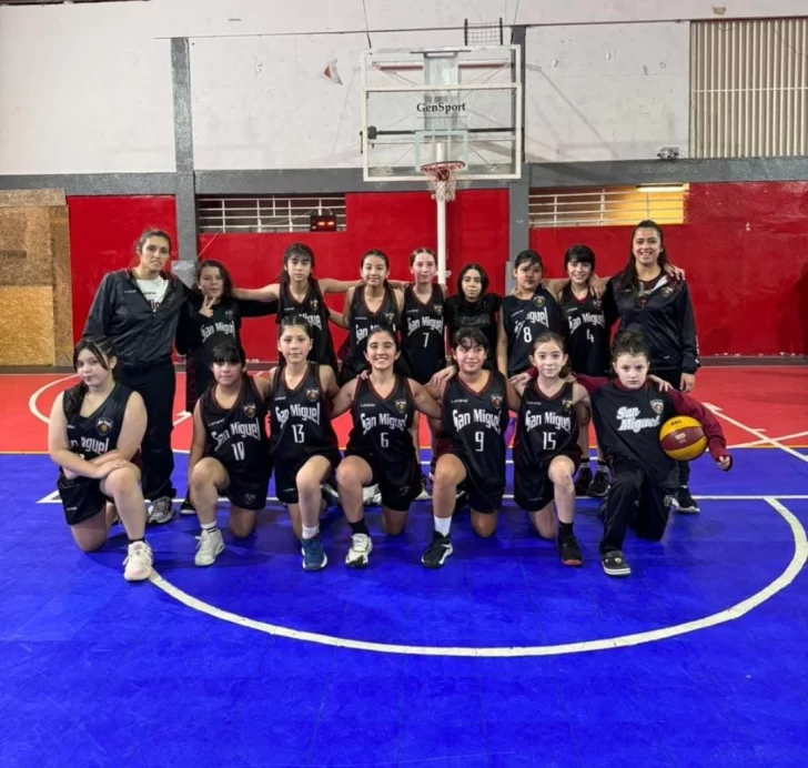 San Miguel jugó en El Calafate por la liga federativa de Básquetbol