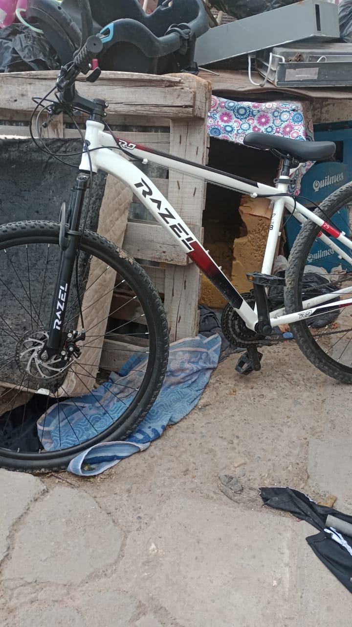  La bicicleta recuperada. (FOTO: POLICÍA DE SANTA CRUZ).