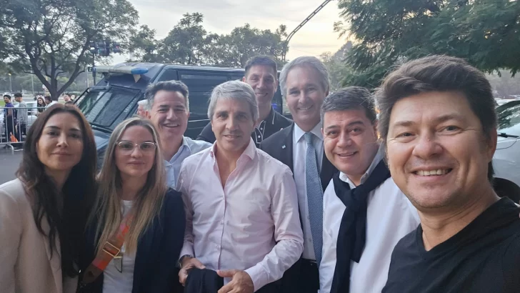 Treffinger acompañó el cierre de campaña de Manuel Adorni en Recoleta