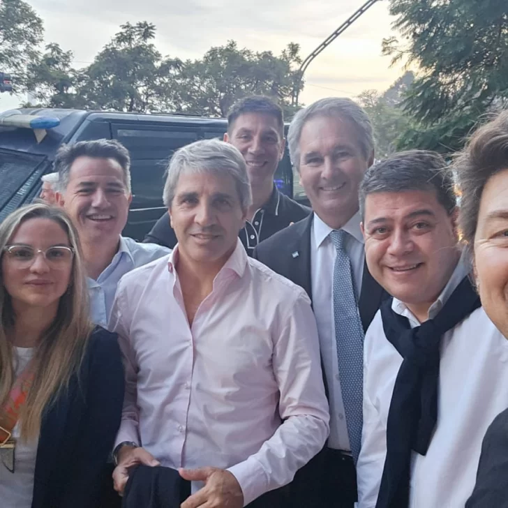 Treffinger acompañó el cierre de campaña de Manuel Adorni en Recoleta
