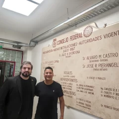 Reunión clave en AFA: dirigentes de Escorpión y Bancruz consolidan vínculos con el Consejo Federal