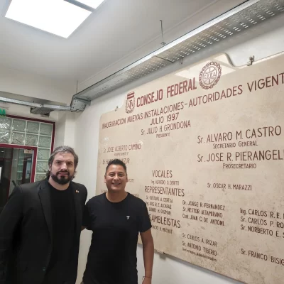 Reunión clave en AFA: dirigentes de Escorpión y Bancruz consolidan vínculos con el Consejo Federal