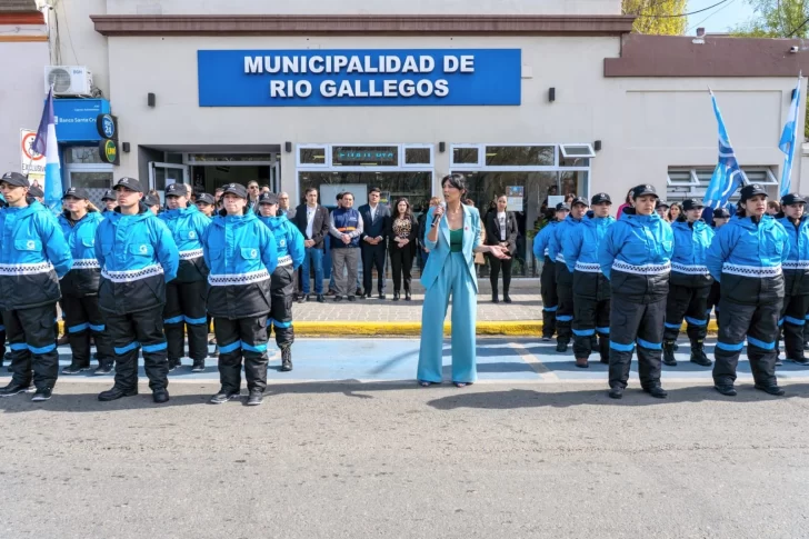 Sara Delgado felicitó a Caleta Olivia por su Guardia Urbana y criticó a SER por su &#8220;doble vara&#8221;
