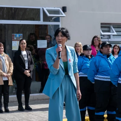 Sara Delgado felicitó a Caleta Olivia por su Guardia Urbana y criticó a SER por su “doble vara”
