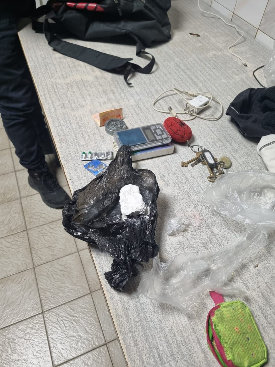  La cocaína secuestrada por Gendarmería. (FOTO: GENDARMERÍA NACIONAL)