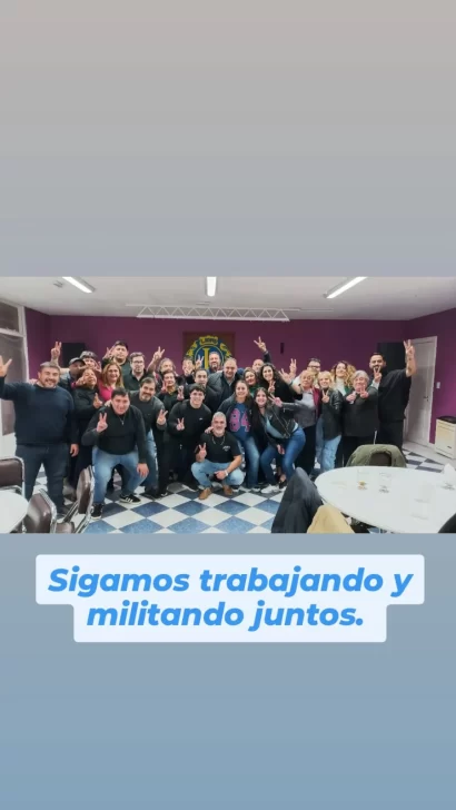  El posteo de Pablo Grasso en redes sociales.