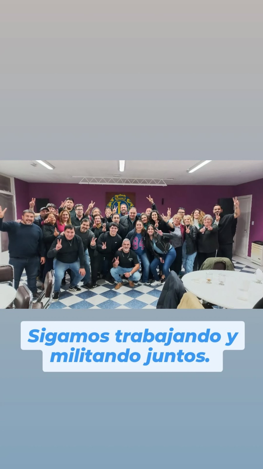  El posteo de Pablo Grasso en redes sociales.