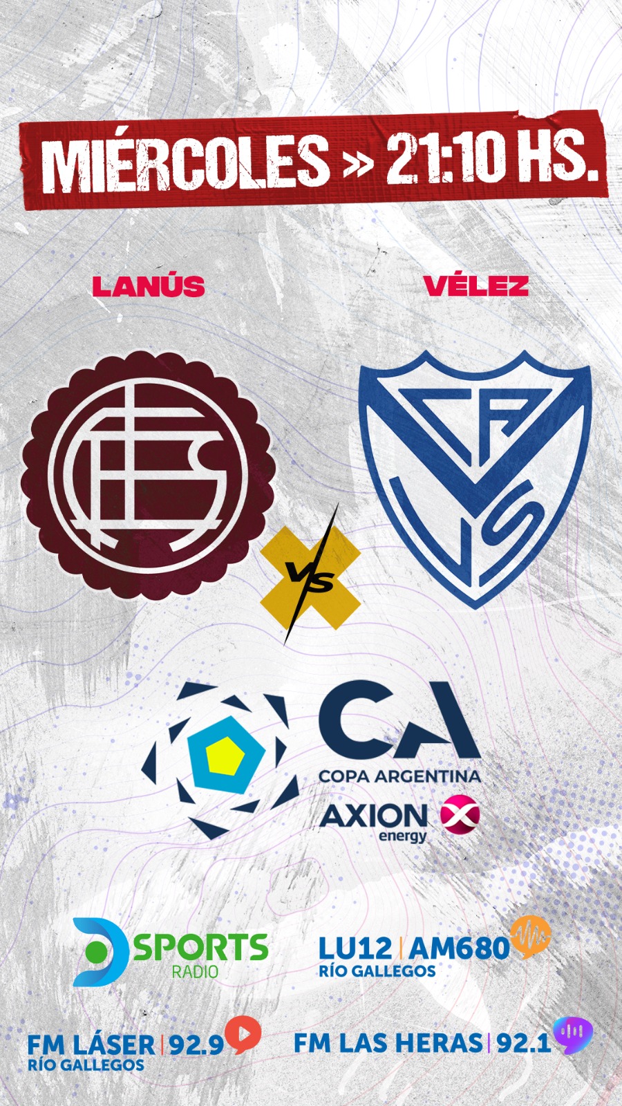 Pelota Libre o Fútbol Libre: dónde ver en vivo Lanús vs. Vélez por la Copa Argentina