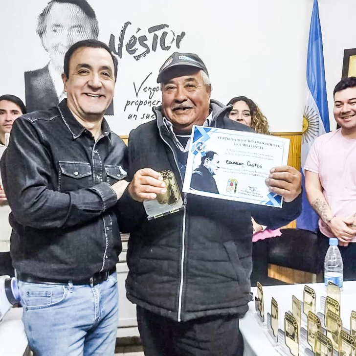 Pablo Grasso reconoció a militantes del PJ en Las Heras y llamó a “construir la provincia que se viene”