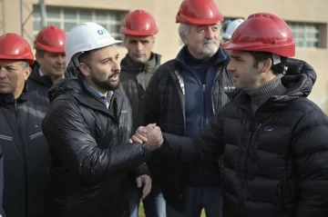 Ignacio Torres supervisó obras del acueducto en Comodoro: “Será uno de los actos de justicia más importantes para los chubutenses”