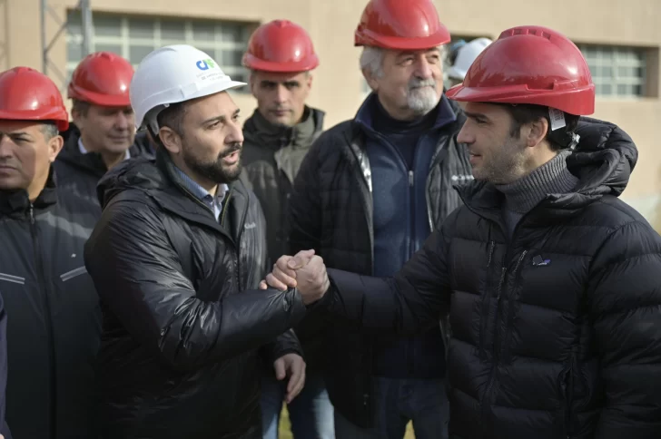 Ignacio Torres supervisó obras del acueducto en Comodoro: “Será uno de los actos de justicia más importantes para los chubutenses”