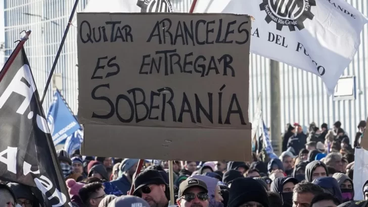  La quita de aranceles movilizó a toda Tierra del Fuego durante más de una semana.