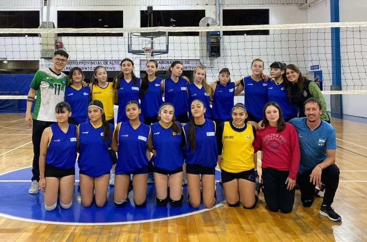 Se viene el Nacional de Voley Sub-14 en Bariloche: Santa Cruz afina sus jugadores