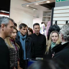 Karina Milei y Martín Menem visitaron Oberá en el marco de su recorrida por Misiones