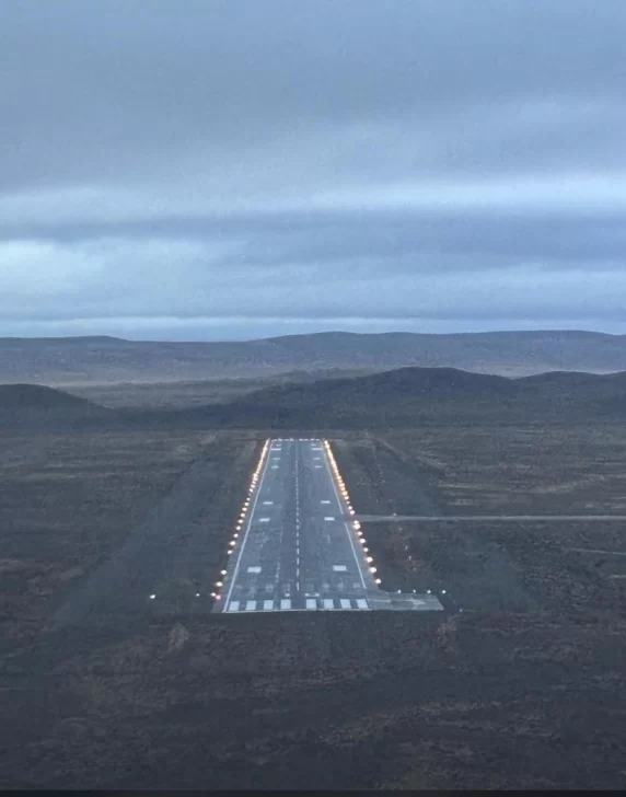 El aeropuerto de Perito Moreno creció más de un 300% y es clave para la minería en Santa Cruz
