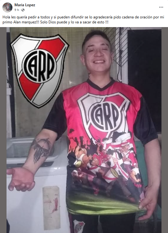 Familiares piden cadena de oración por Alan Márquez, el joven arrojado por una ventana en los 400 Departamentos
