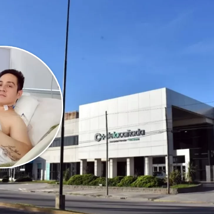 Alan Márquez, el camillero que cayó de un tercer piso, mostró su recuperación tras la última operación