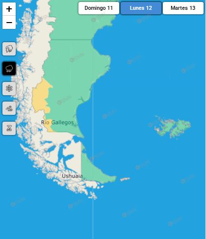 Alerta por fuertes lluvias para este lunes en una zona de Santa Cruz Alerta por fuertes lluvias para este lunes en una zona de Santa Cruz