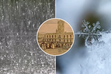 Revolución de Mayo con alerta meteorológica: pronostican lluvia y nieve en el sur de Santa Cruz