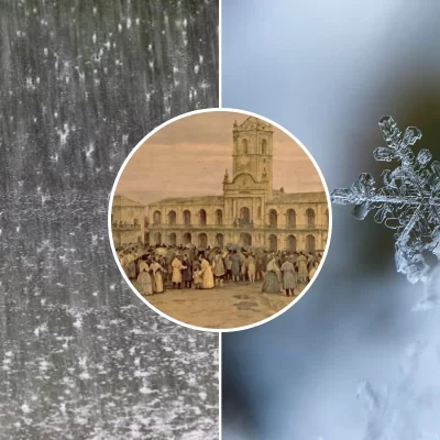 Revolución de Mayo con alerta meteorológica: pronostican lluvia y nieve en el sur de Santa Cruz