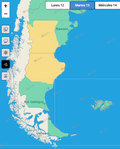 Alerta por vientos para este martes y miércoles en Santa Cruz Alerta por vientos para este martes y miércoles en Santa Cruz