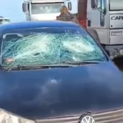 Puerto Deseado en alerta: Delincuentes atacaron autos que estaban en un taller mecánico