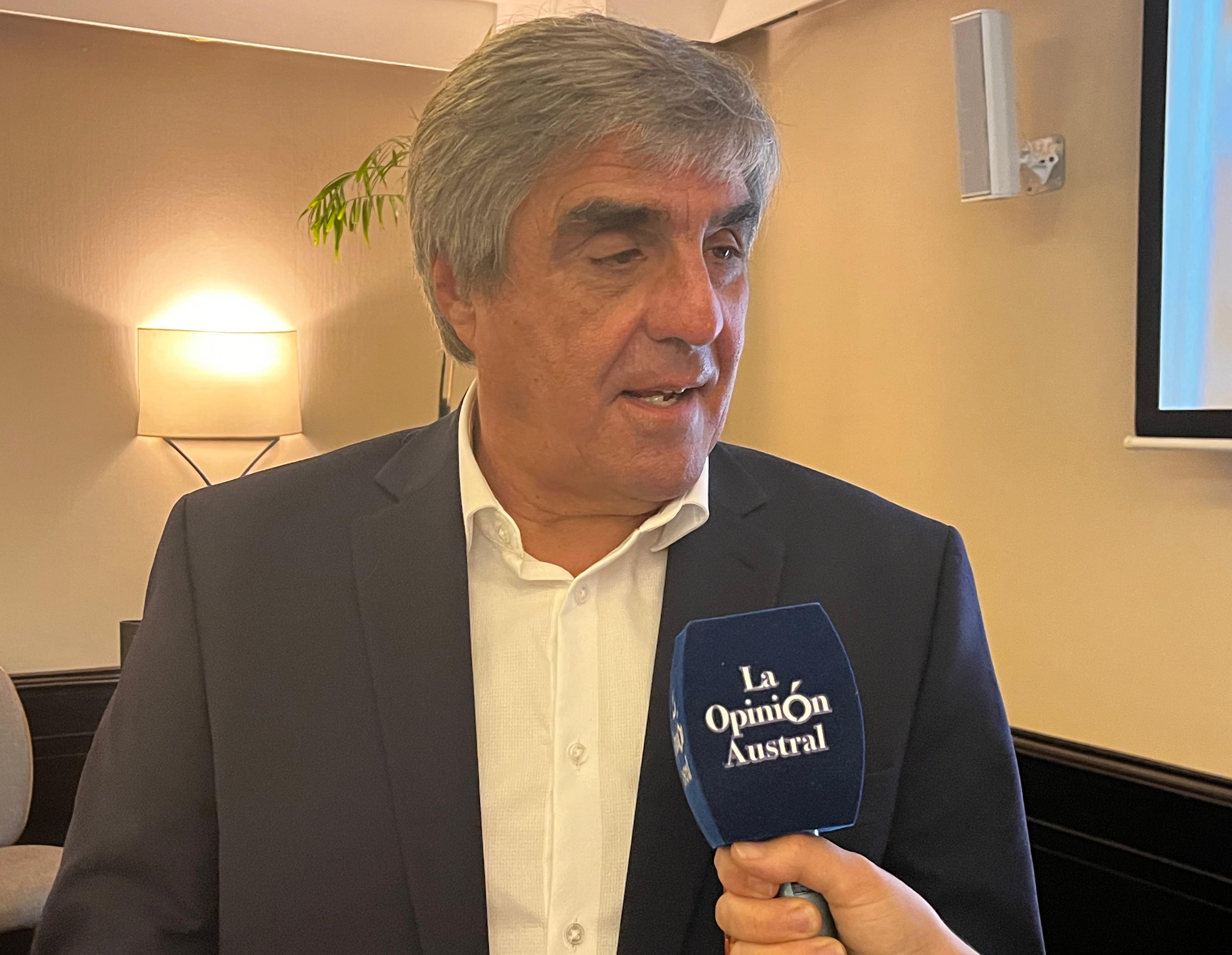  Roberto Cacciola, presidente de CAEM, uno de los referentes de la industria que estarán presentes. (Foto: La Opinión Austral).