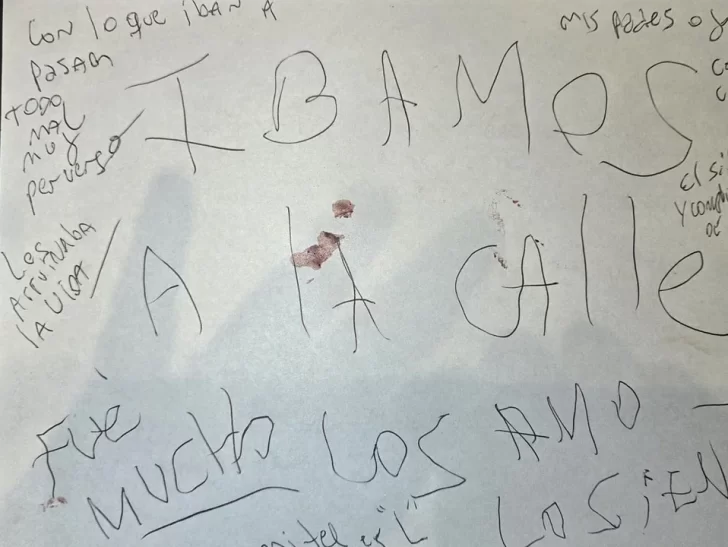 Masacre en Villa Crespo: confirmaron que la carta fue escrita por la mujer que mató a su pareja e hijos