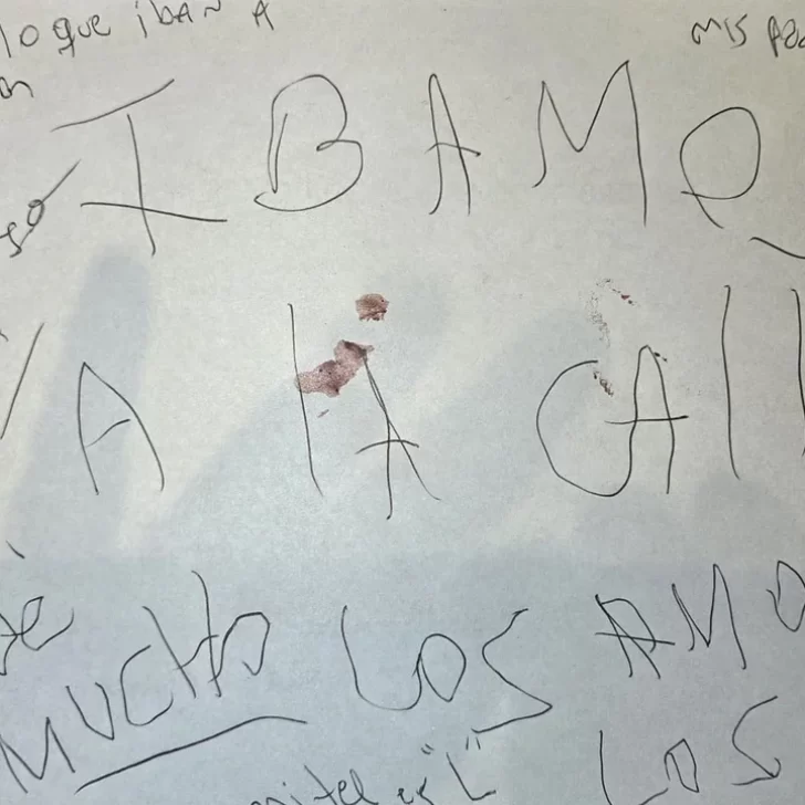 Masacre en Villa Crespo: confirmaron que la carta fue escrita por la mujer que mató a su pareja e hijos