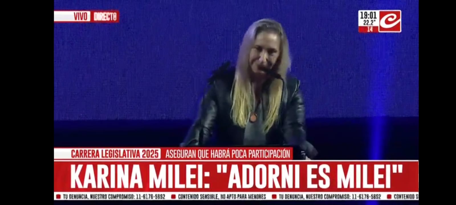 Javier Milei acompañó a Manuel Adorni en el cierre de campaña: habló de &#8220;los amarillos fracasados&#8221; y &#8220;el cajón del kirchnerismo&#8221;