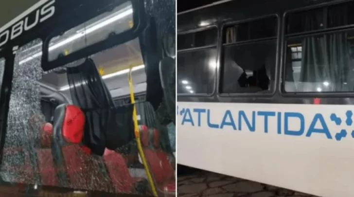 Paro de colectivos: atacaron a piedrazos a unidades que no adhirieron a la huelga en Buenos Aires