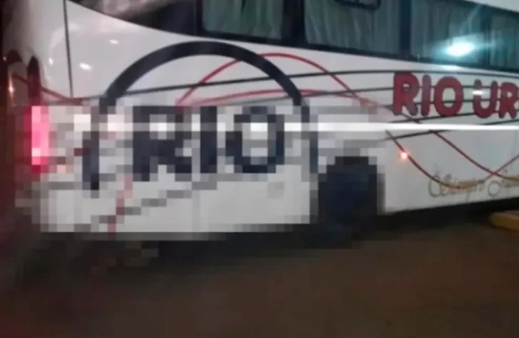 Horror: un micro arrastró un cadáver varios kilómetros y lo hallaron en la terminal