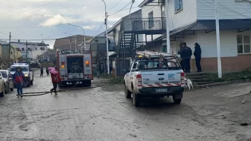 Bomberos controlaron  un principio de incendio en los pabellones de Río Turbio