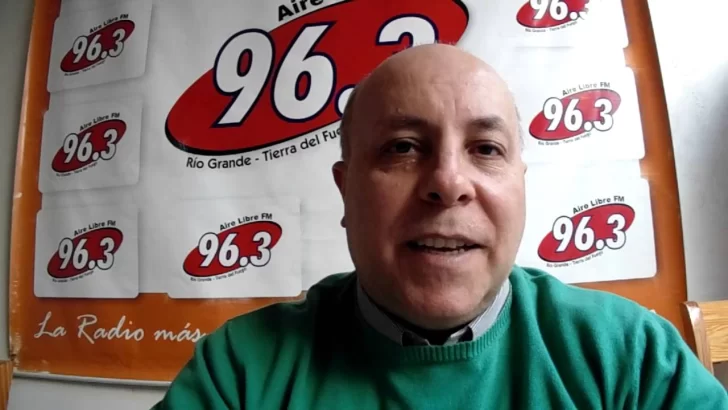  El periodista Daniel Puebla, de Radio Aire Libre de Río Grande