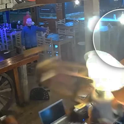 “Relatos Salvajes” en El Calafate: un hombre apuntó a un comerciante con una carabina y provocó destrozos